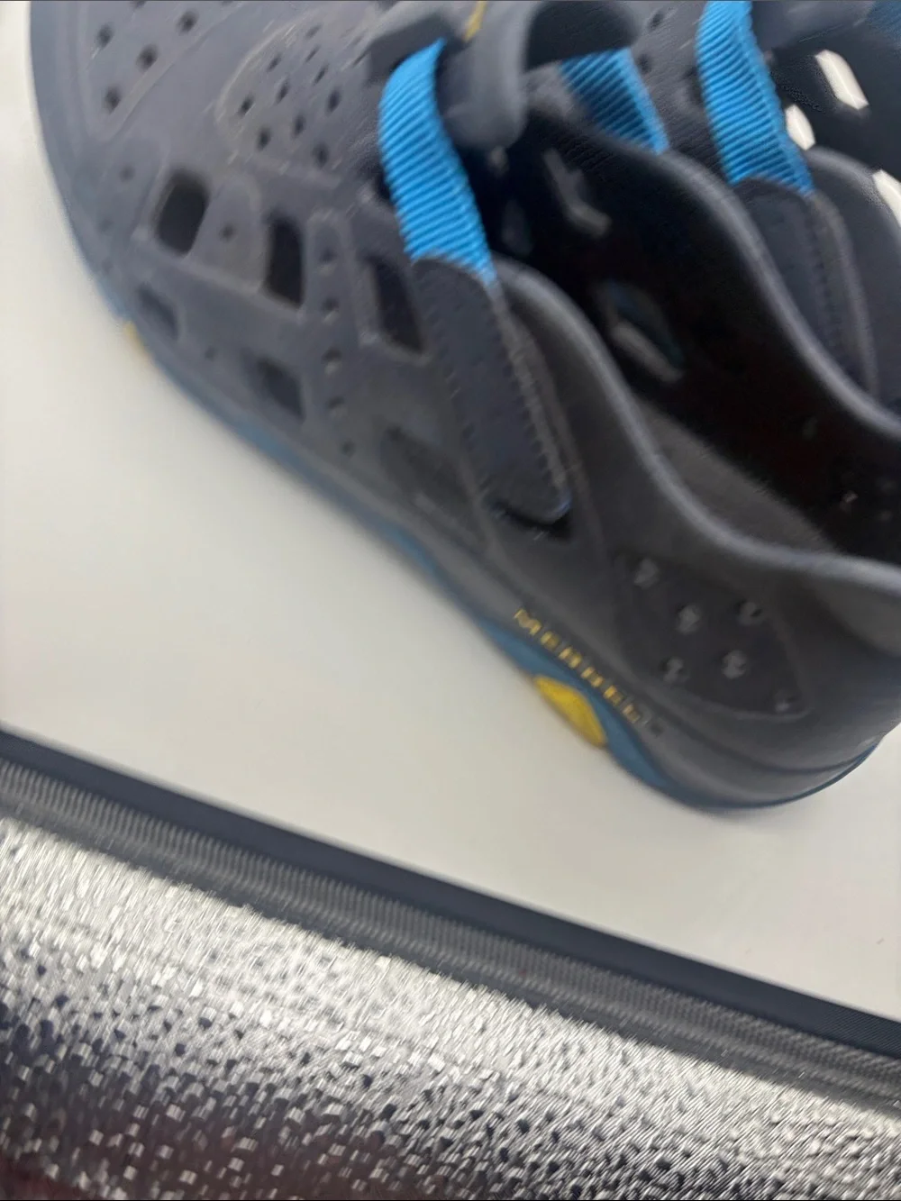 Merrell Kids Navy and Bright Blue Water Shoes
